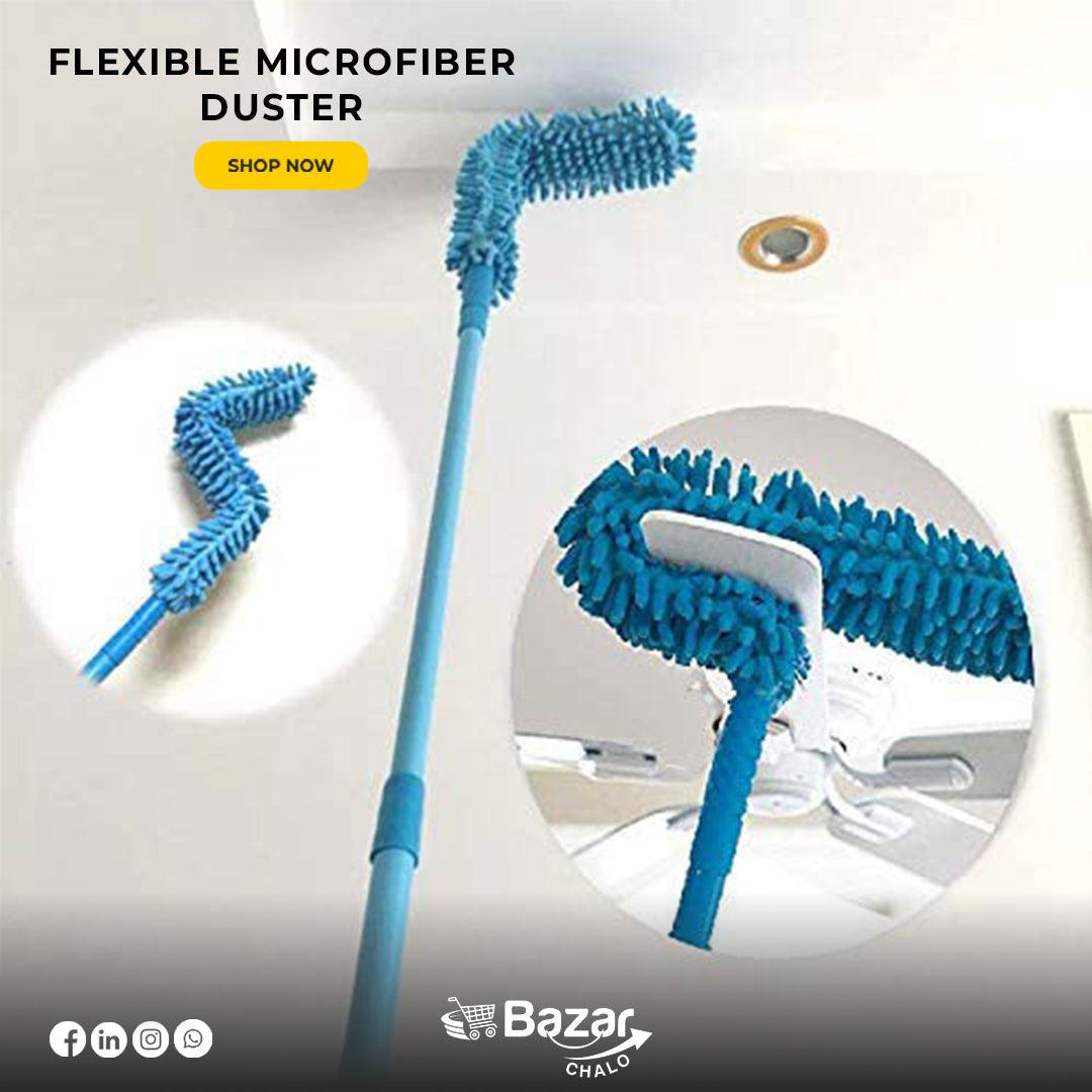 Flexible Microfiber Duster with Long Handle