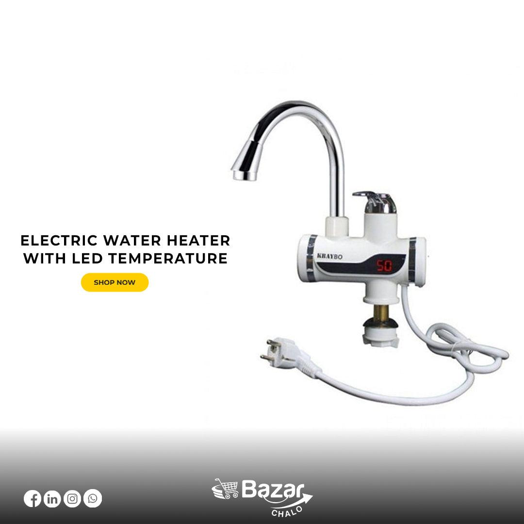 Instant Electric Water Heater Tap with Led Temperature