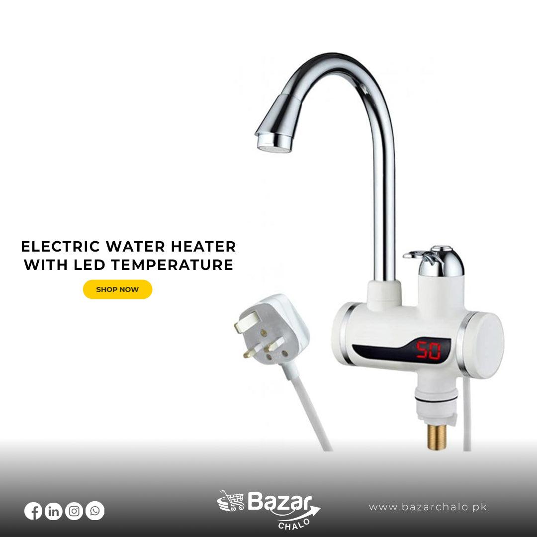 Instant Electric Water Heater Tap with Led Temperature